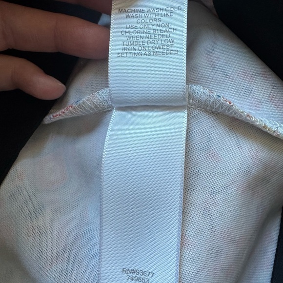 Womens Bisou Bisou Multicolor Blue Midi Pencil Skirt Casual Work Wear Size XS - Picture 6 of 6